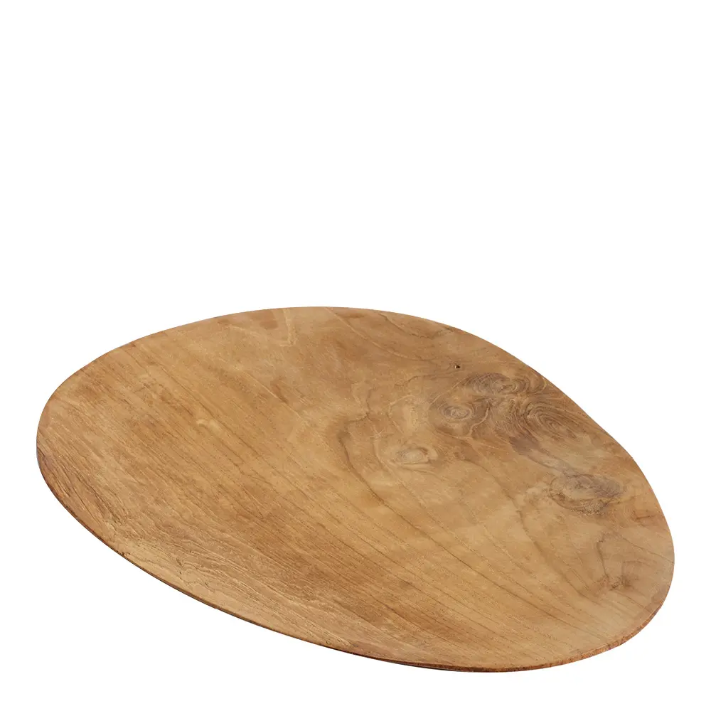 Teakroot Lautanen 33x26 cm Ruskea