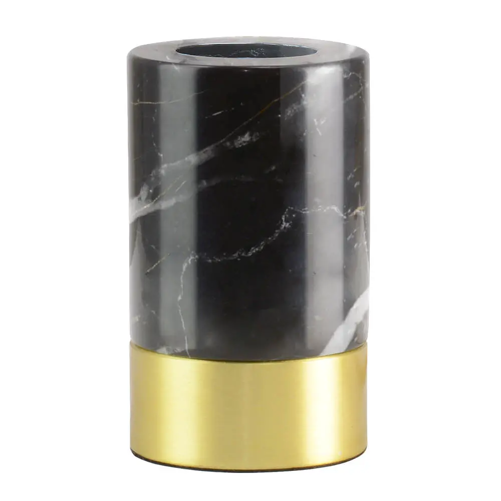 MITB Romance sokkel bordlampe 12 cm svart marmor