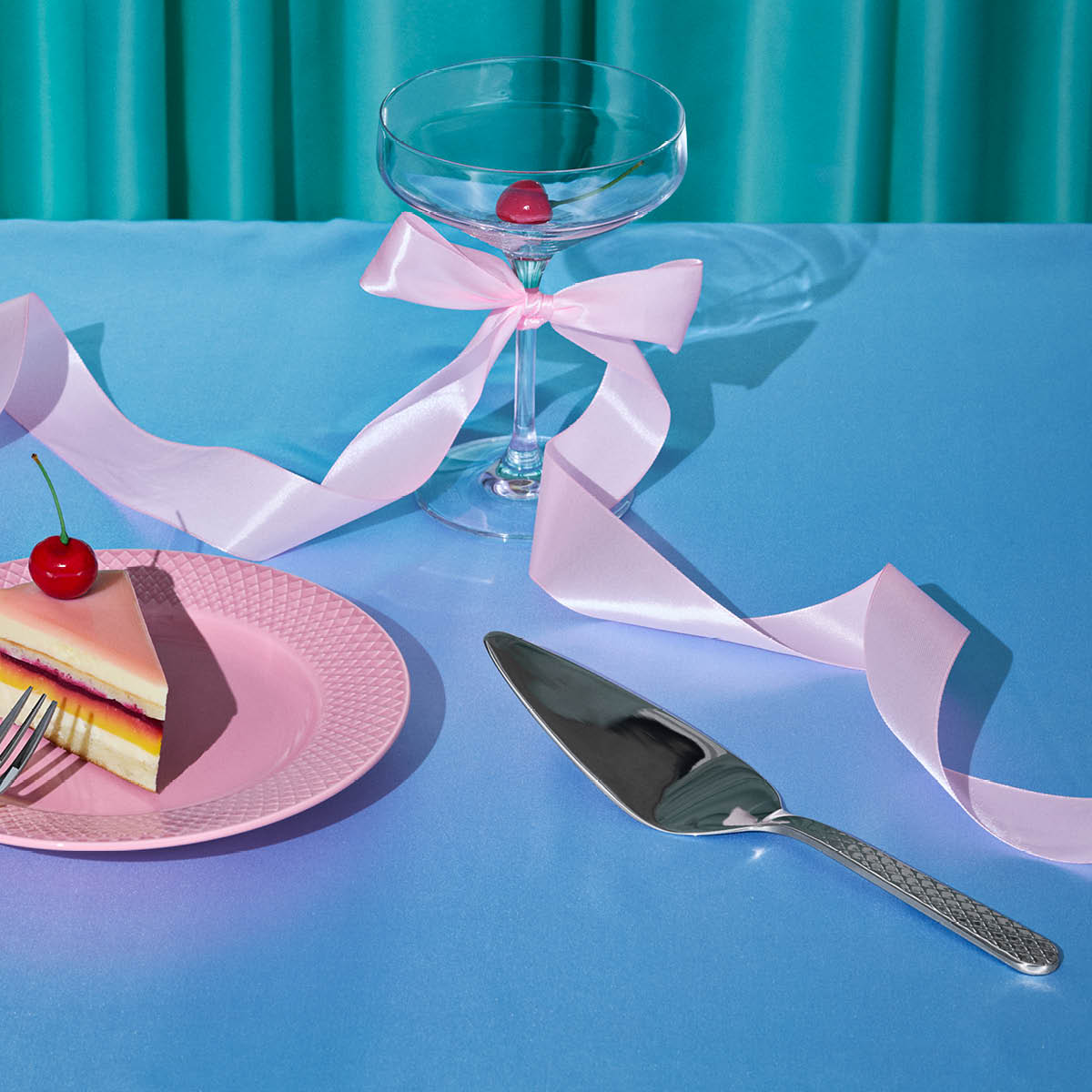 Lyngby Porcelæn Rhombe tårspade stål