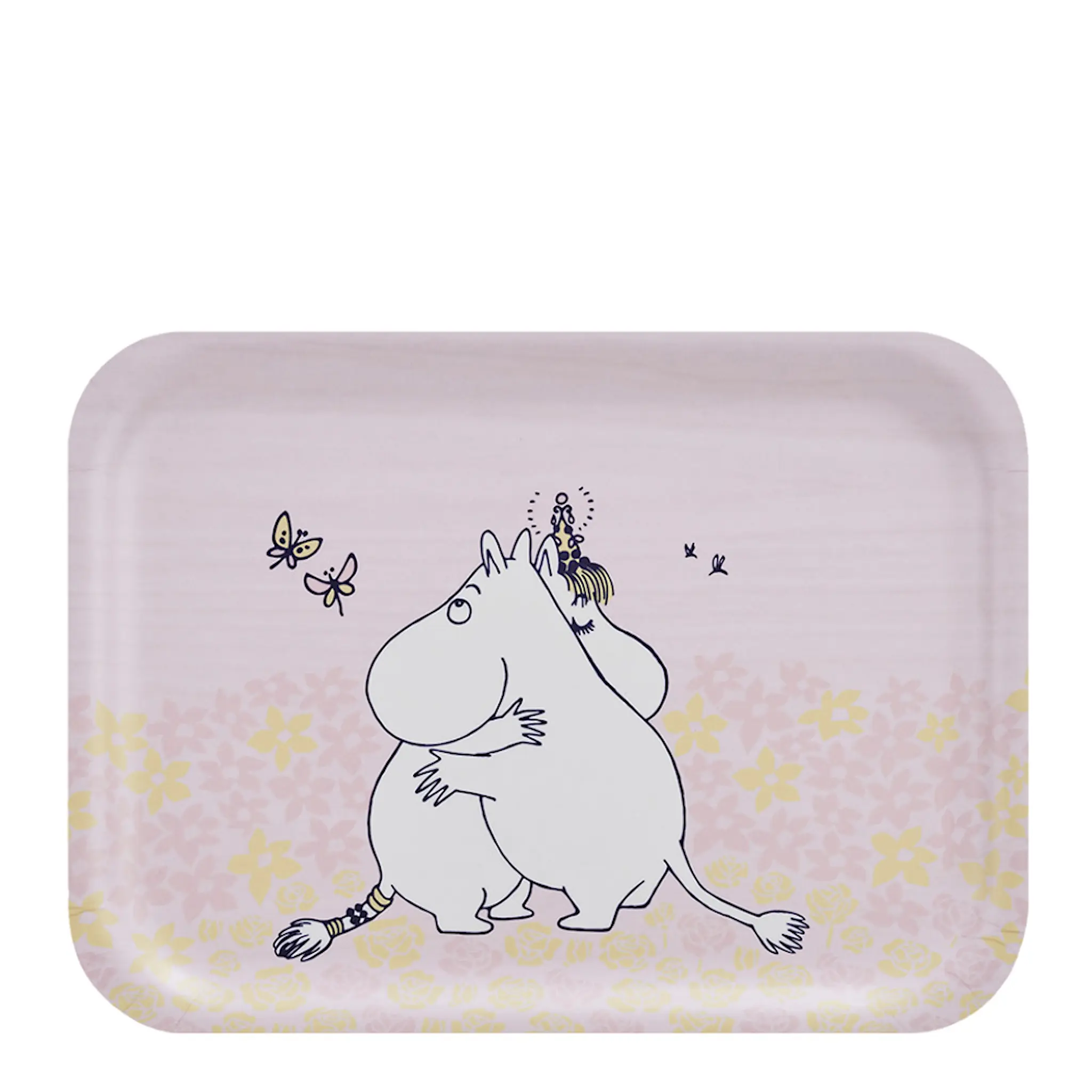 Muurla Mumin bricka 27x20 cm kram