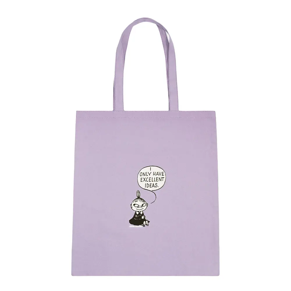 Muumi Kangaskassi Pikku Myy 38,5x42 cm Liila