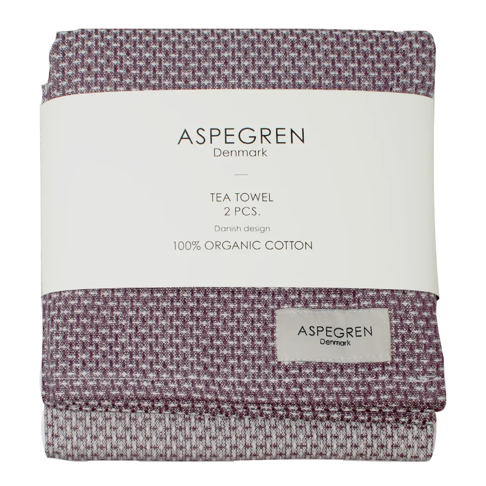 Gastro Keittiöpyyhe 50x70 cm 2 kpl Plum Wine