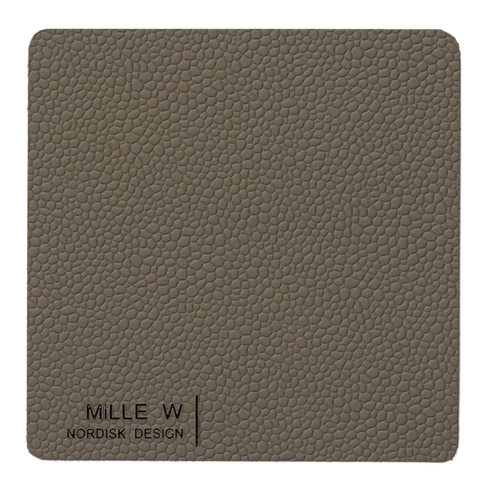 MiLLE W NORDISK DESIGN Rectangular Lasinalunen 10x10 cm Harmaa