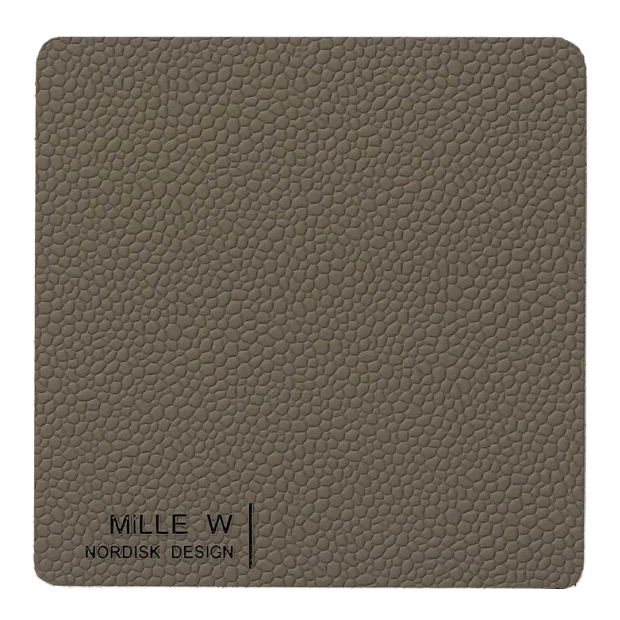 MiLLE W NORDISK DESIGN Rectangular Lasinalunen 10x10 cm Harmaa