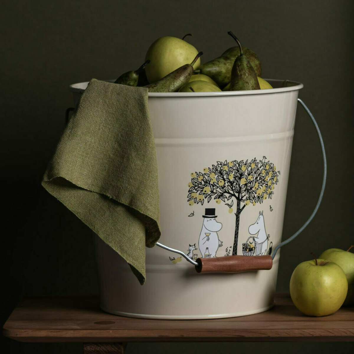 Muurla Mumin hink 10 L äpplen