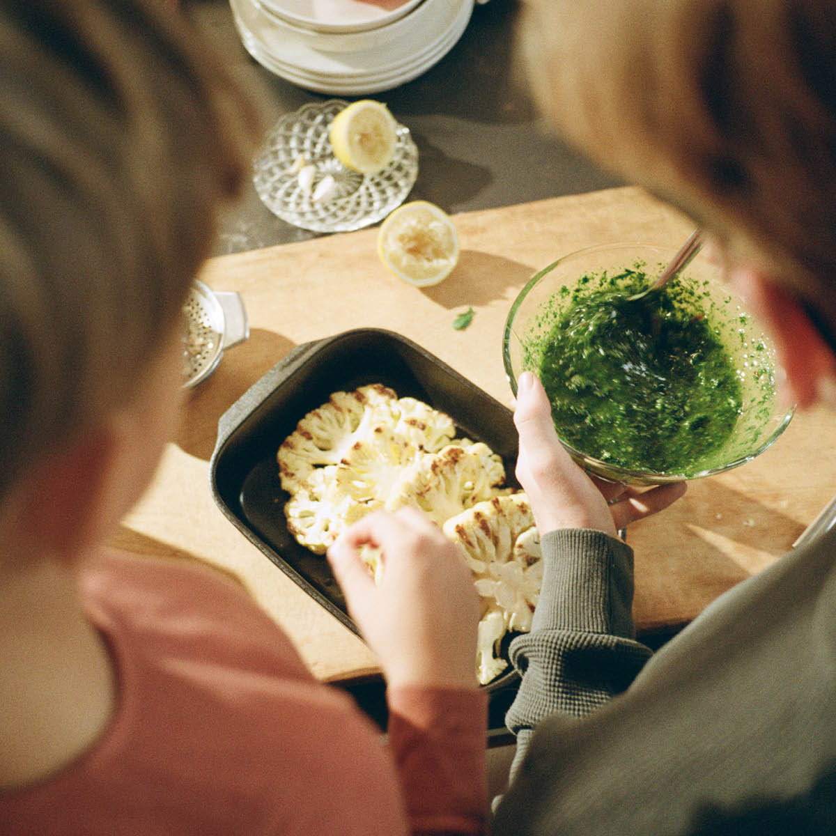 Rosendahl Cook With Love ugnsform 34x21,5 cm grå