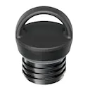 Lock med bygel rise svart för Classic flaskor