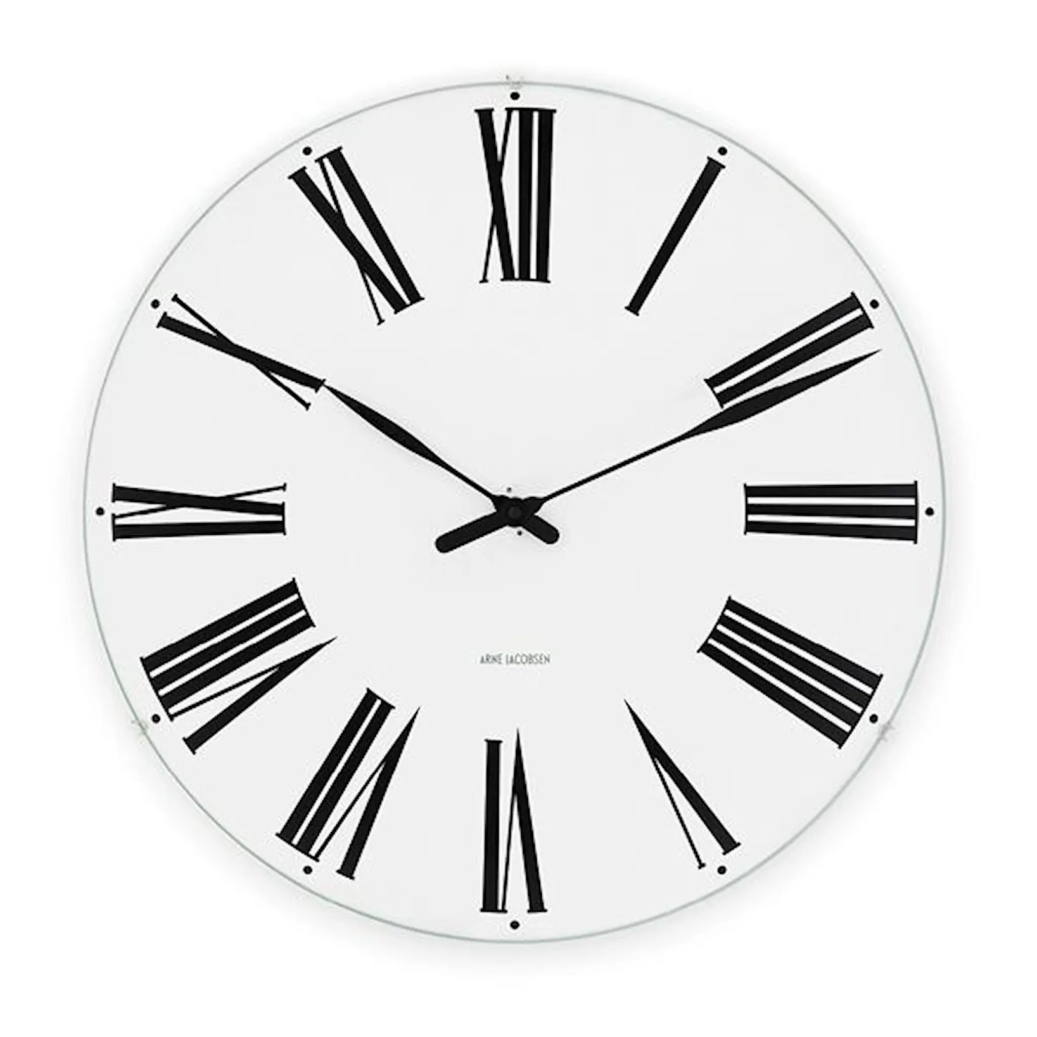 Arne Jacobsen Roman Väggur 21 cm Vit