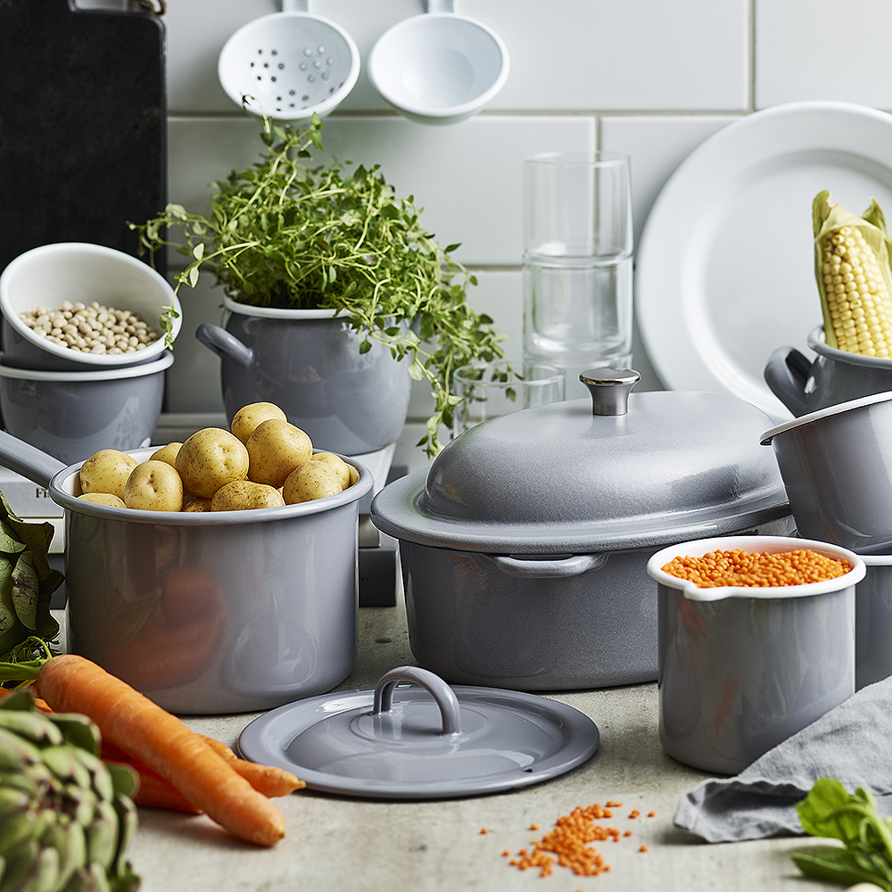 Kockums Jernverk Kattila kannella 2,3 L Harmaa