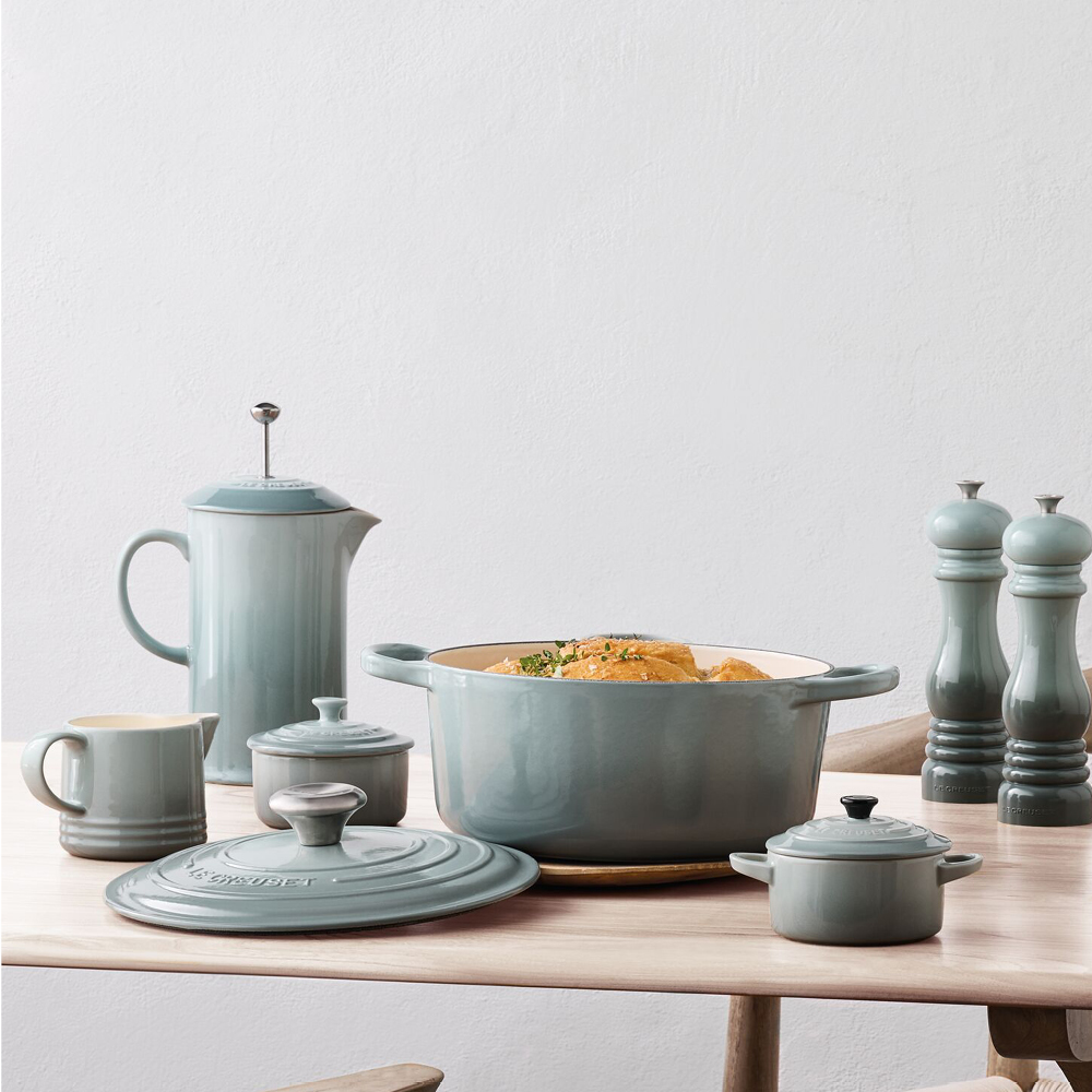 Le Creuset Presskanne 1L sea salt