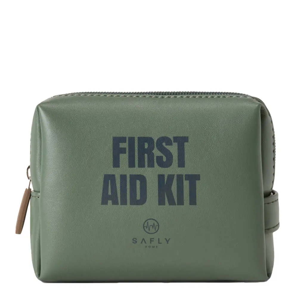 Ensiapulaatikko To-Go 14x4,5x11 cm Sammaleenvihreä