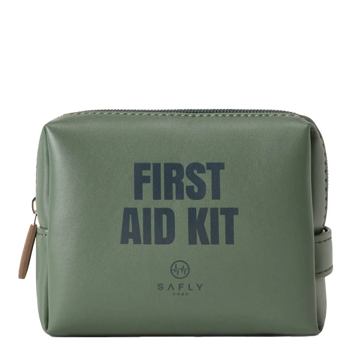 Safly Första hjälpen-kit To-Go 14x4,5x11 cm mossgrön