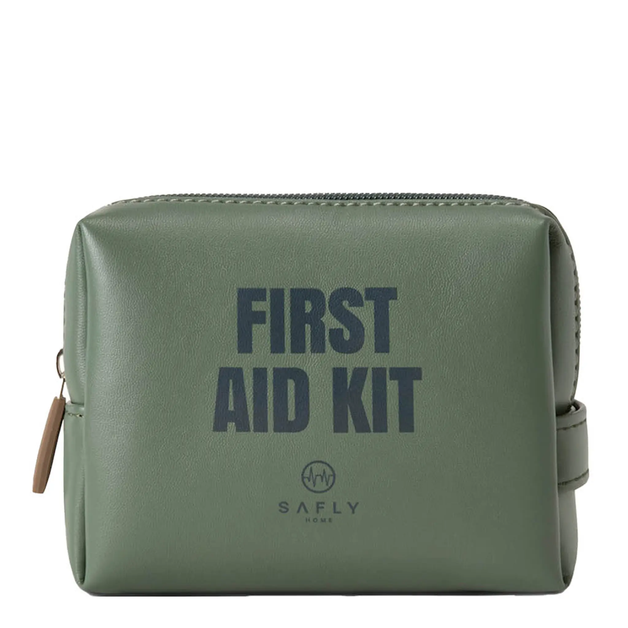 Safly Första hjälpen-kit To-Go 14x4,5x11 cm mossgrön