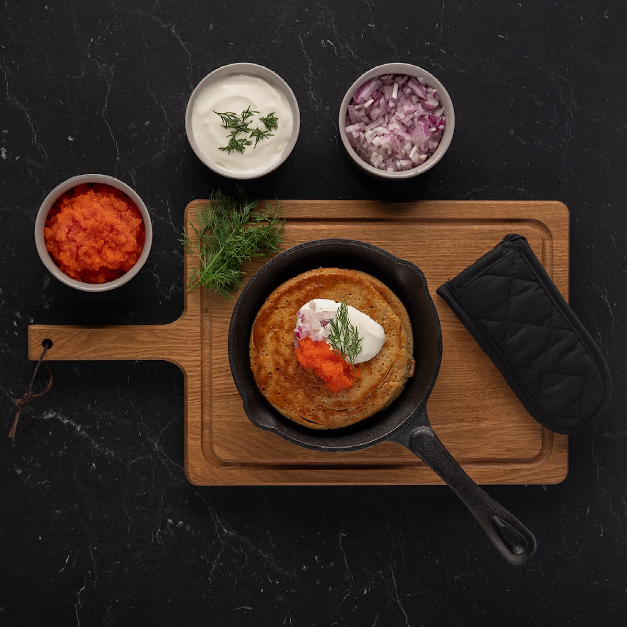 Maku Kitchen Life Serveringsbräda / Skärbräda i ek 43x23 cm