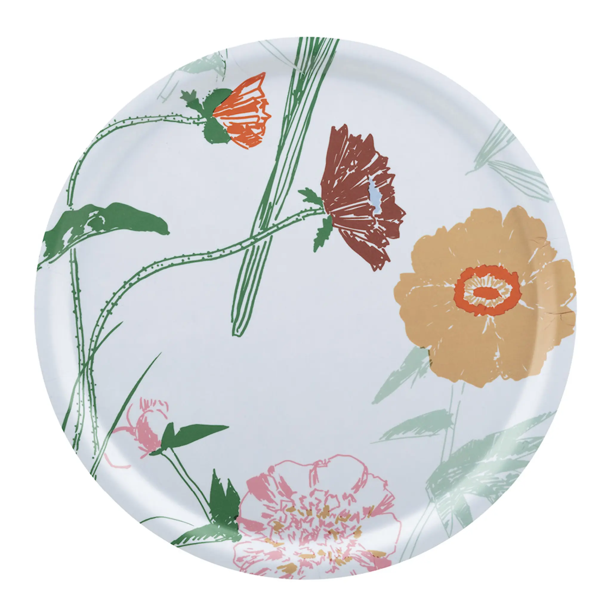 Marimekko Puutarhakutsut bricka 31 cm multi