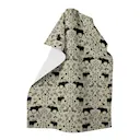 Skogens Konung kökshandduk älg svart