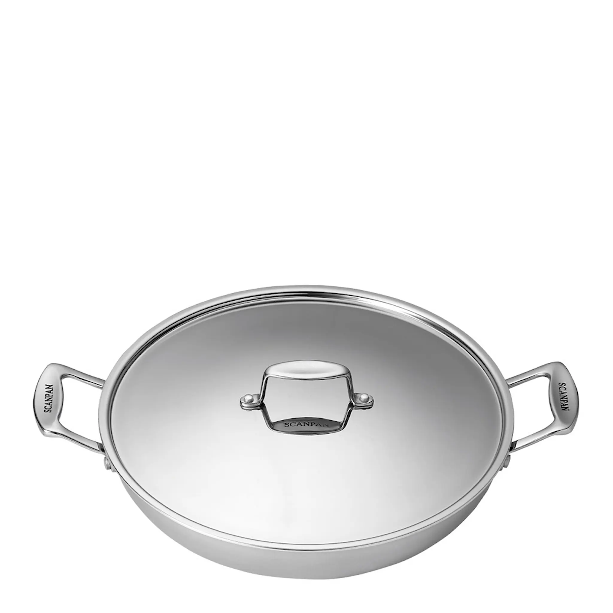 Scanpan Fusion 5 serveringspanna med lock 32 cm