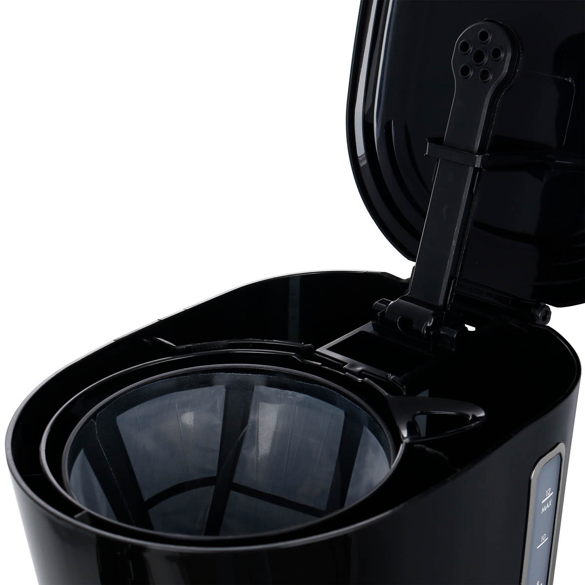 EMERIO Kaffebryggare 750W 1,5 L svart