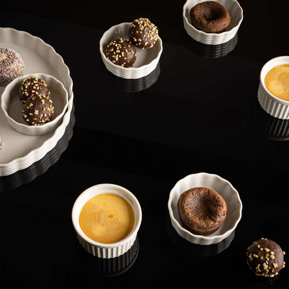 Modern House Daily Use crème Bruleè Form 10 cm