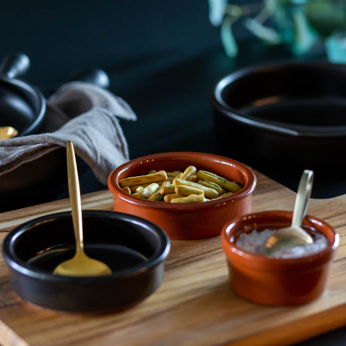 Regas Tapasskål 11,5 cm 17,5 cl brun