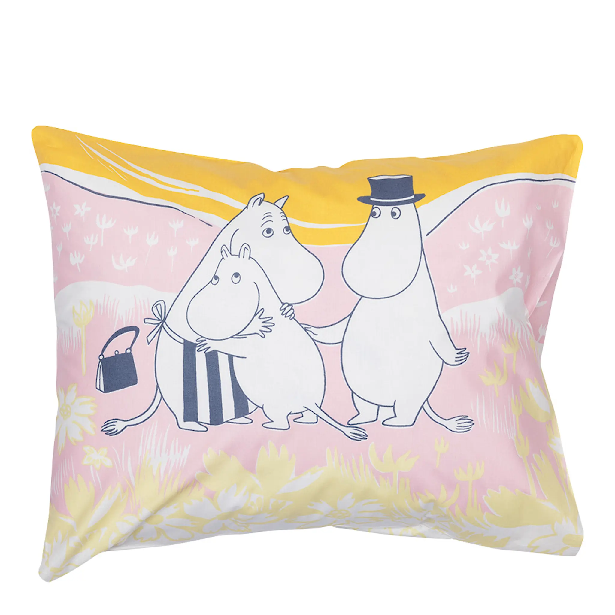 Moomin Arabia Muumi Tyynyliina 50x60 cm Perheen parissa