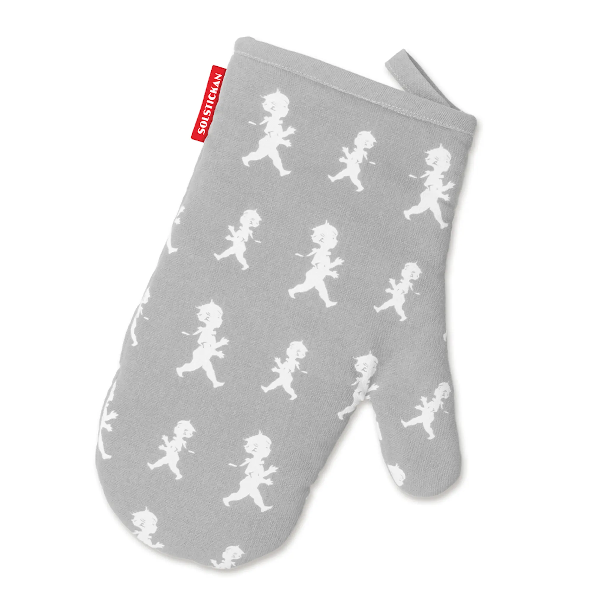 SOLSTICKAN Käsipyyhe + Patakinnas Harmaa