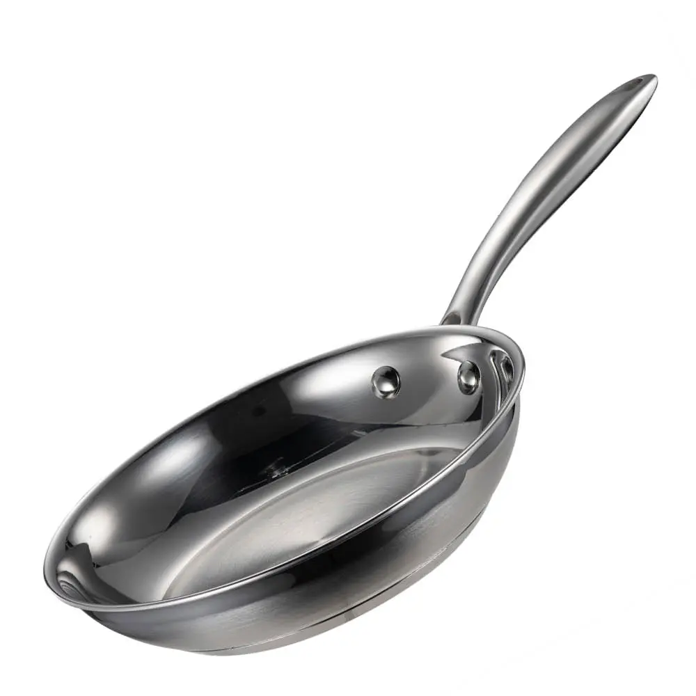 Optimal stekepanne 20 cm rustfritt stål