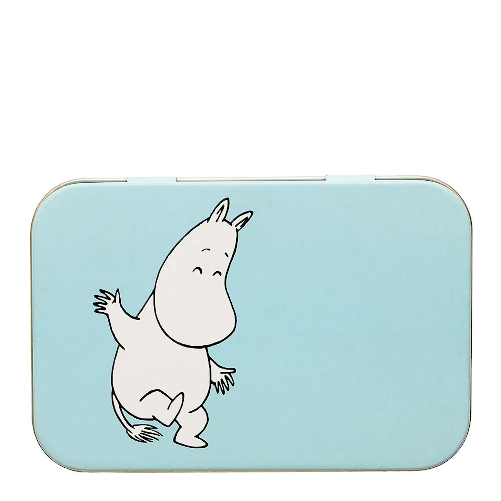 Muurla Muumi Peltipurkki Muumipeikko 10x6,5 cm Sininen