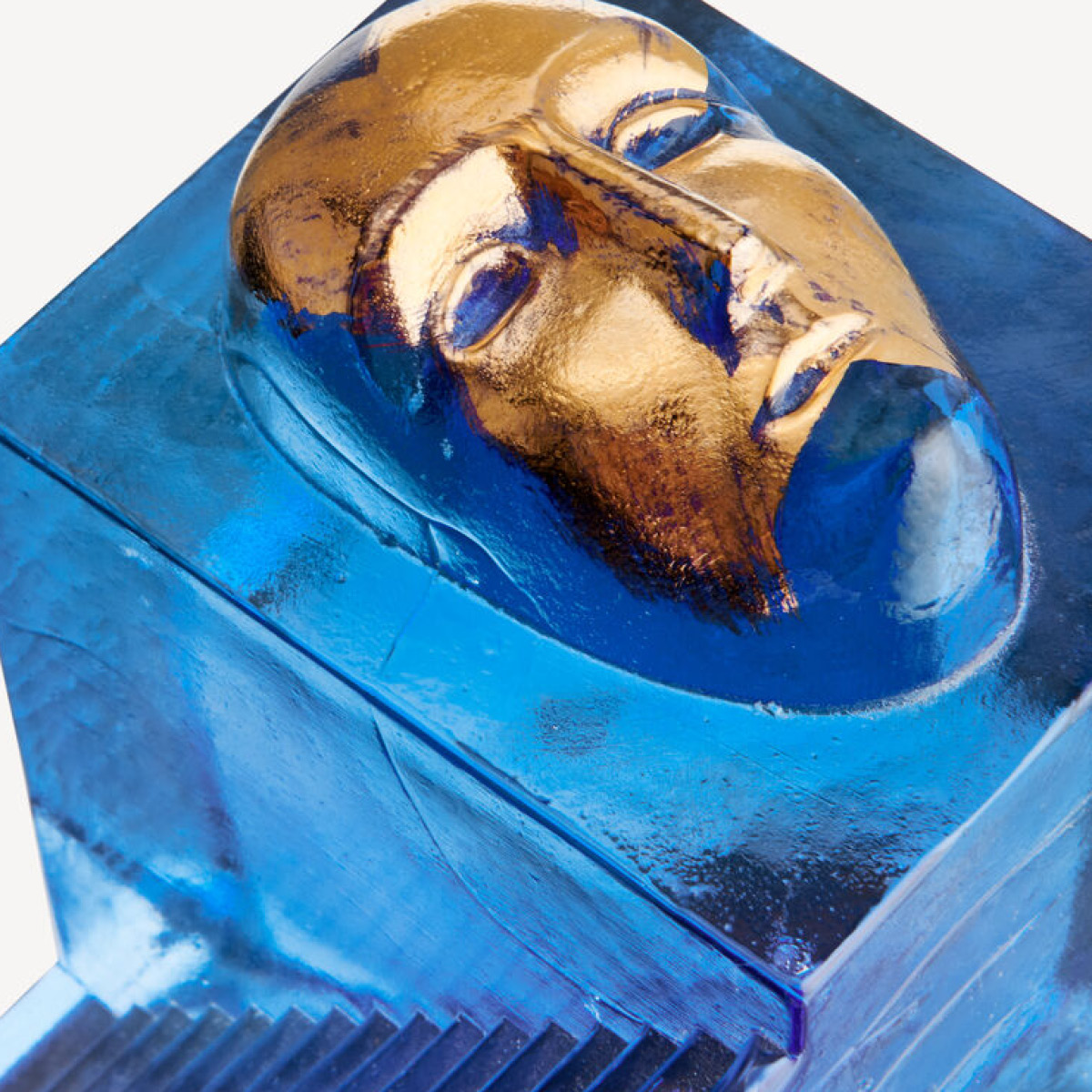 Kosta Boda Fortress Man BV AC-25 blå