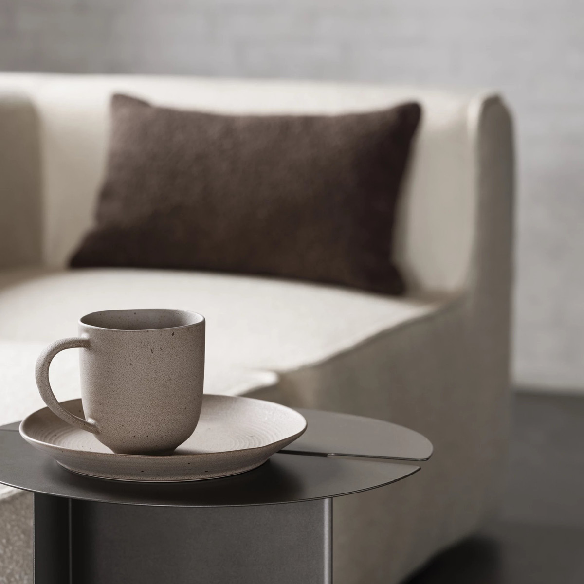 Blomus Kumi tallrik 14 cm fungi