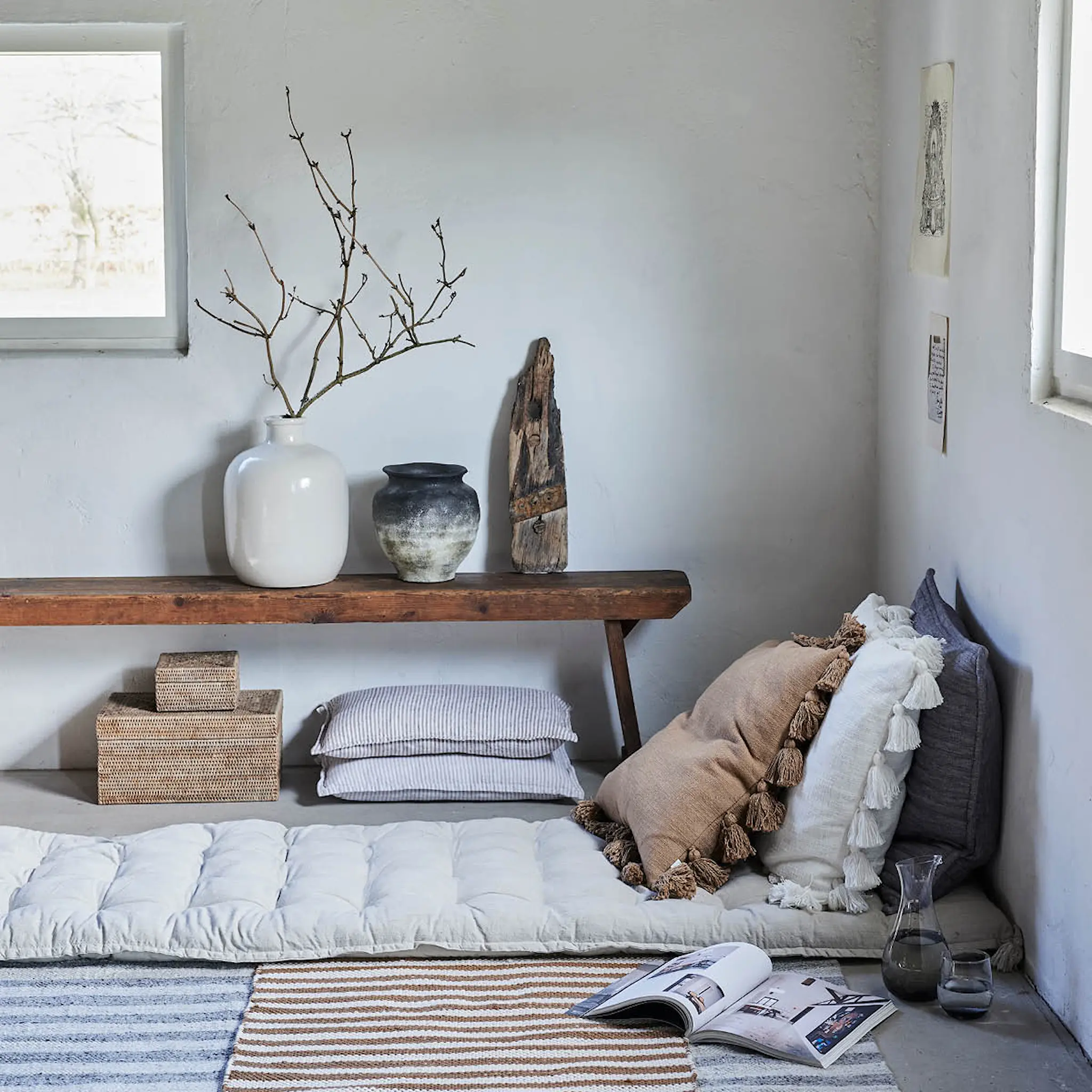 Lene Bjerre Norah Säilytyslaatikko 40x25 cm Puu