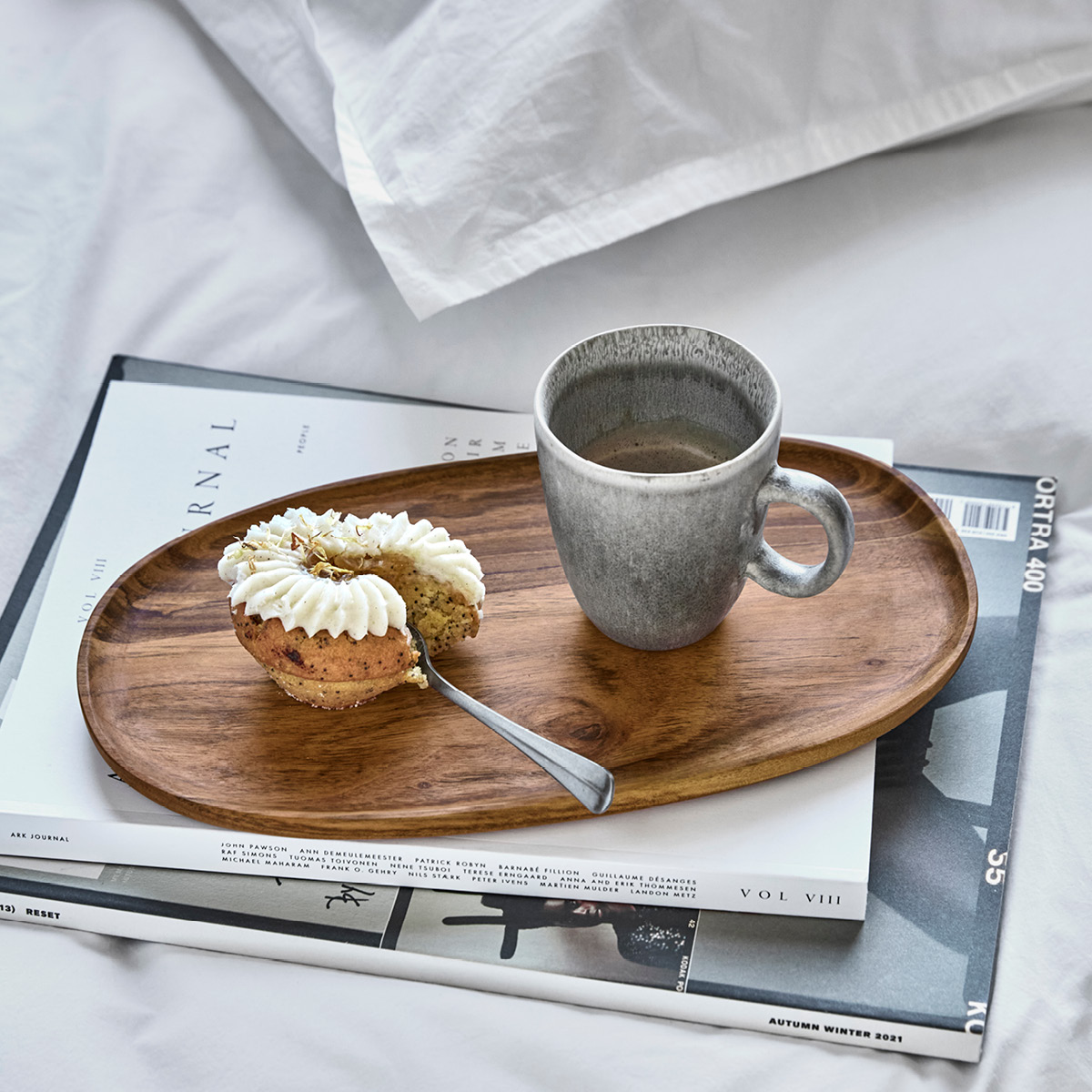 House Doctor Wood brett 33x19 cm 2 stk akasie