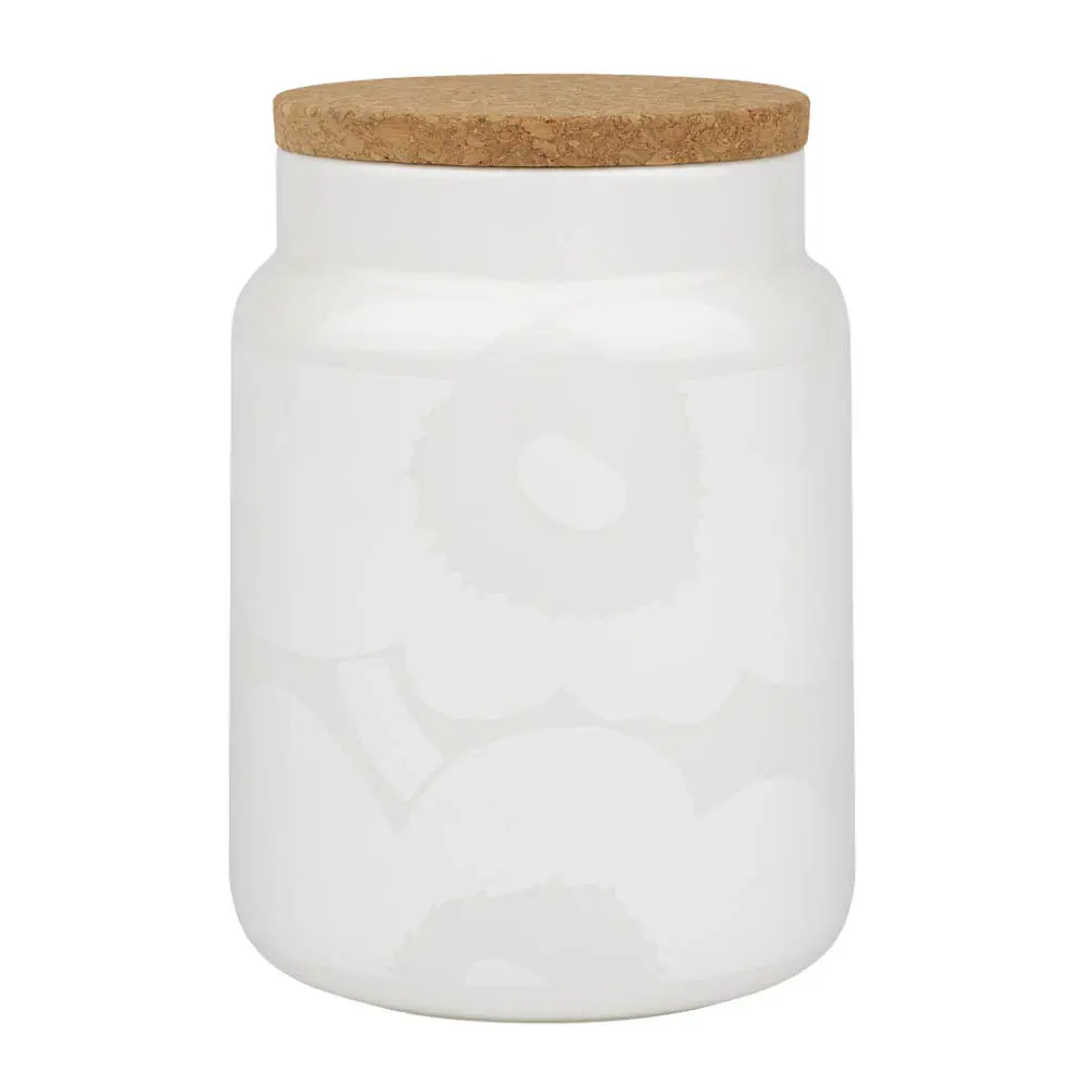 Oiva Unikko beholder 1,2 L hvit