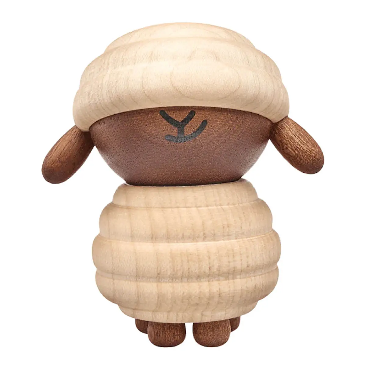 FableWood Ulla får träfigur 8 cm lönn/sapele