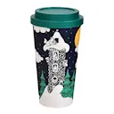 Mumin take away mugg 45 cl Muminhuset marinblå