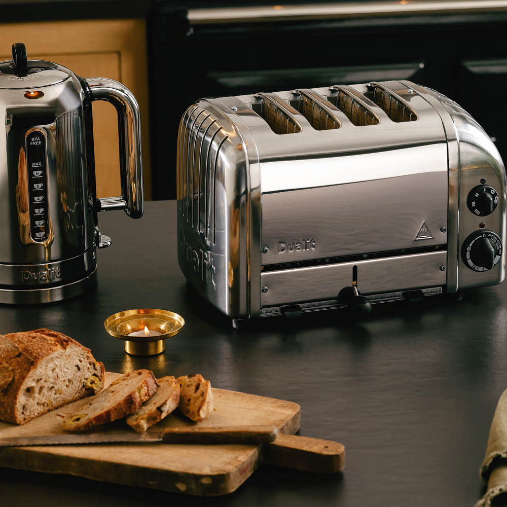 Dualit Classic Brödrost 4 skivor Rostfri
