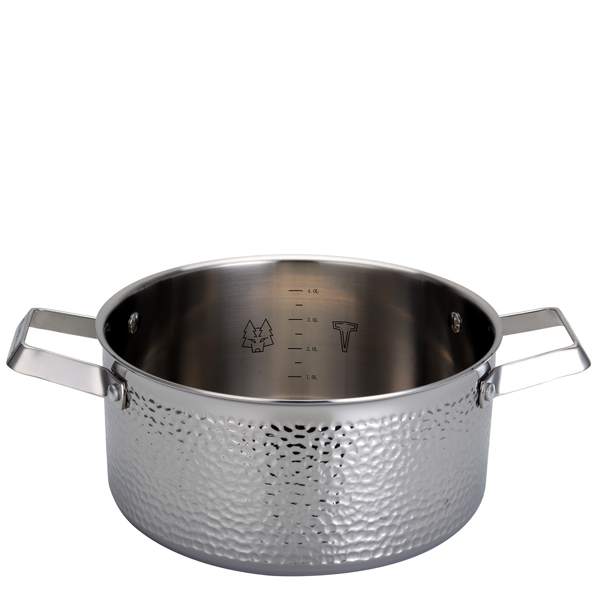 Vargen & Thor Kroma Pixel kasseolle 4L stål