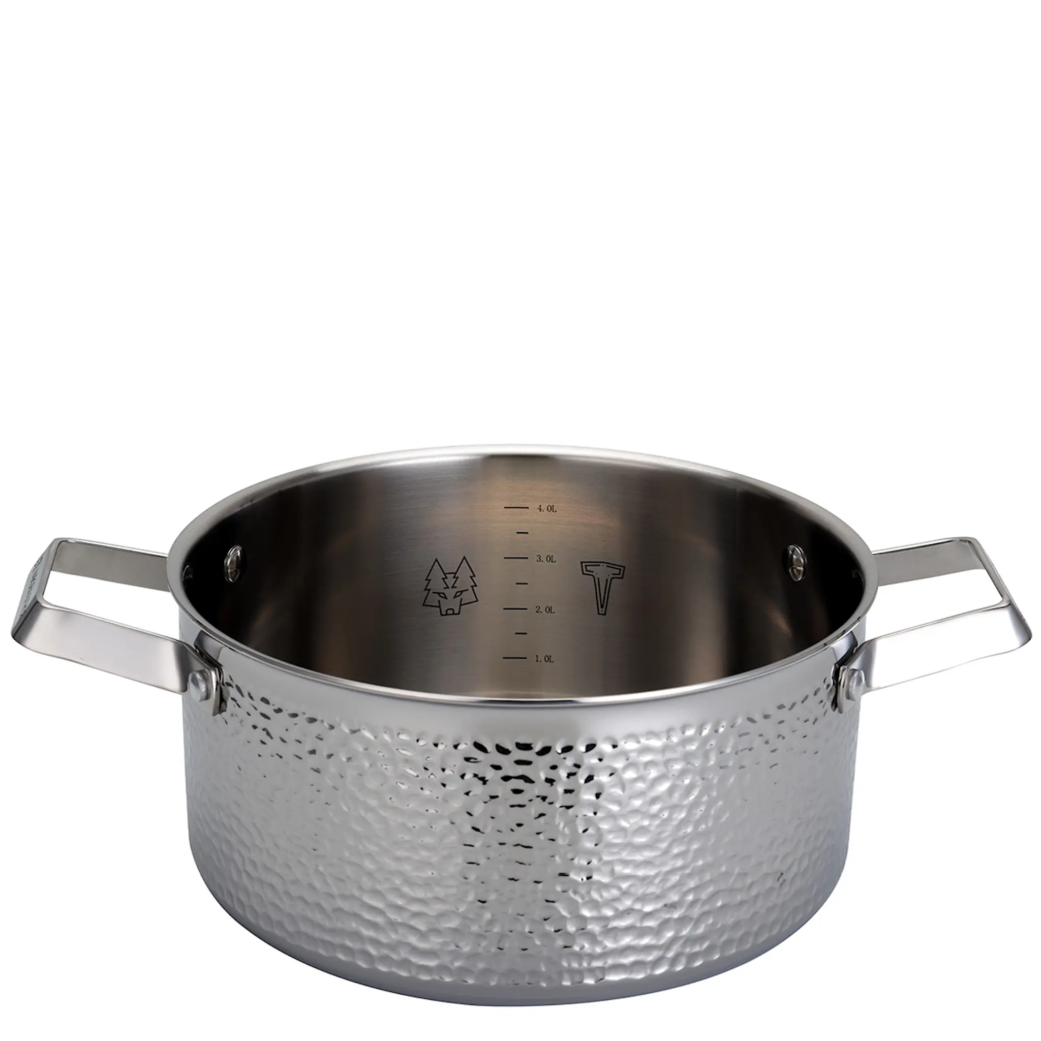 Vargen & Thor Kroma Pixel kastrull 4 L stål