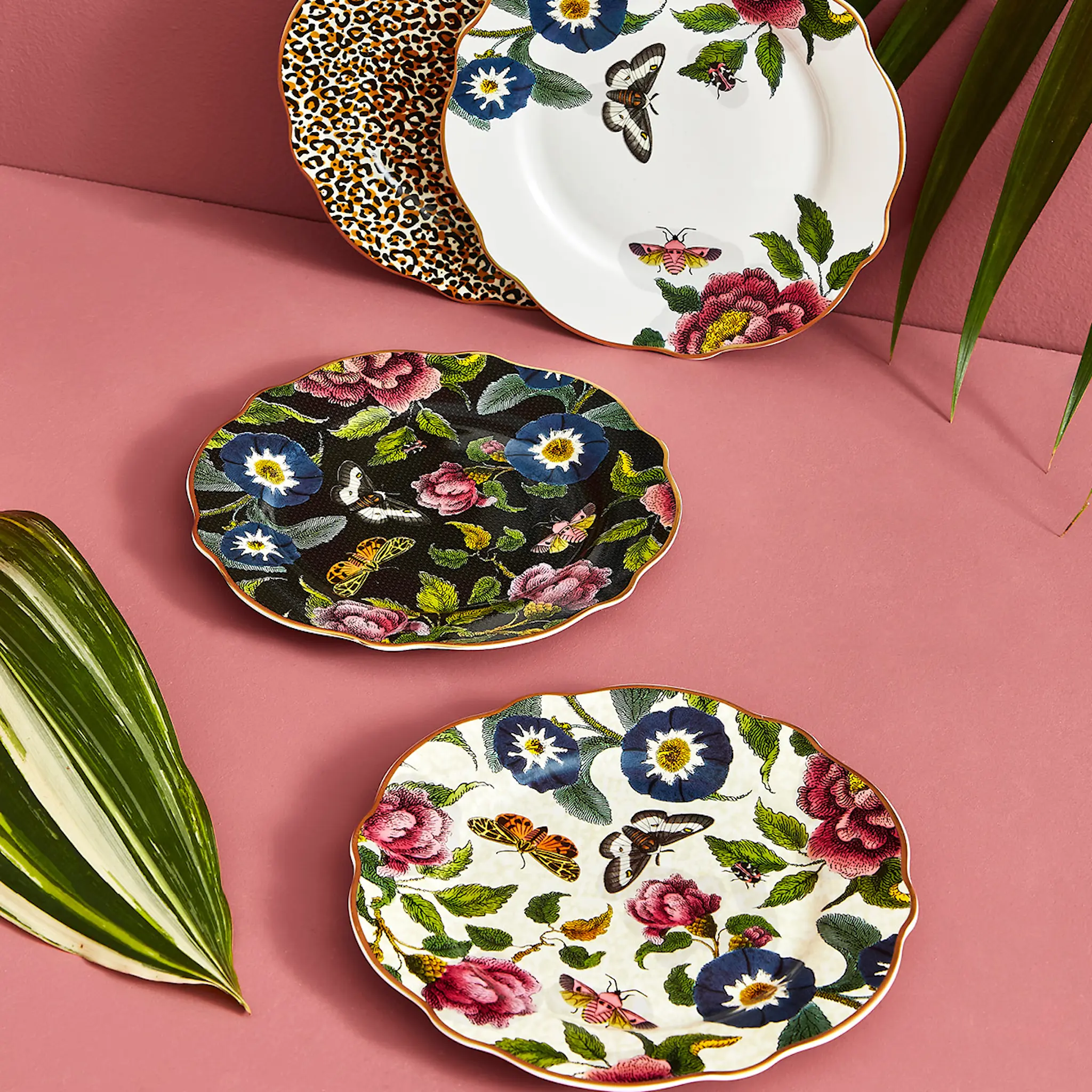 Spode Creatures of Curiosity Leipälautanen 19 cm 4 kpl