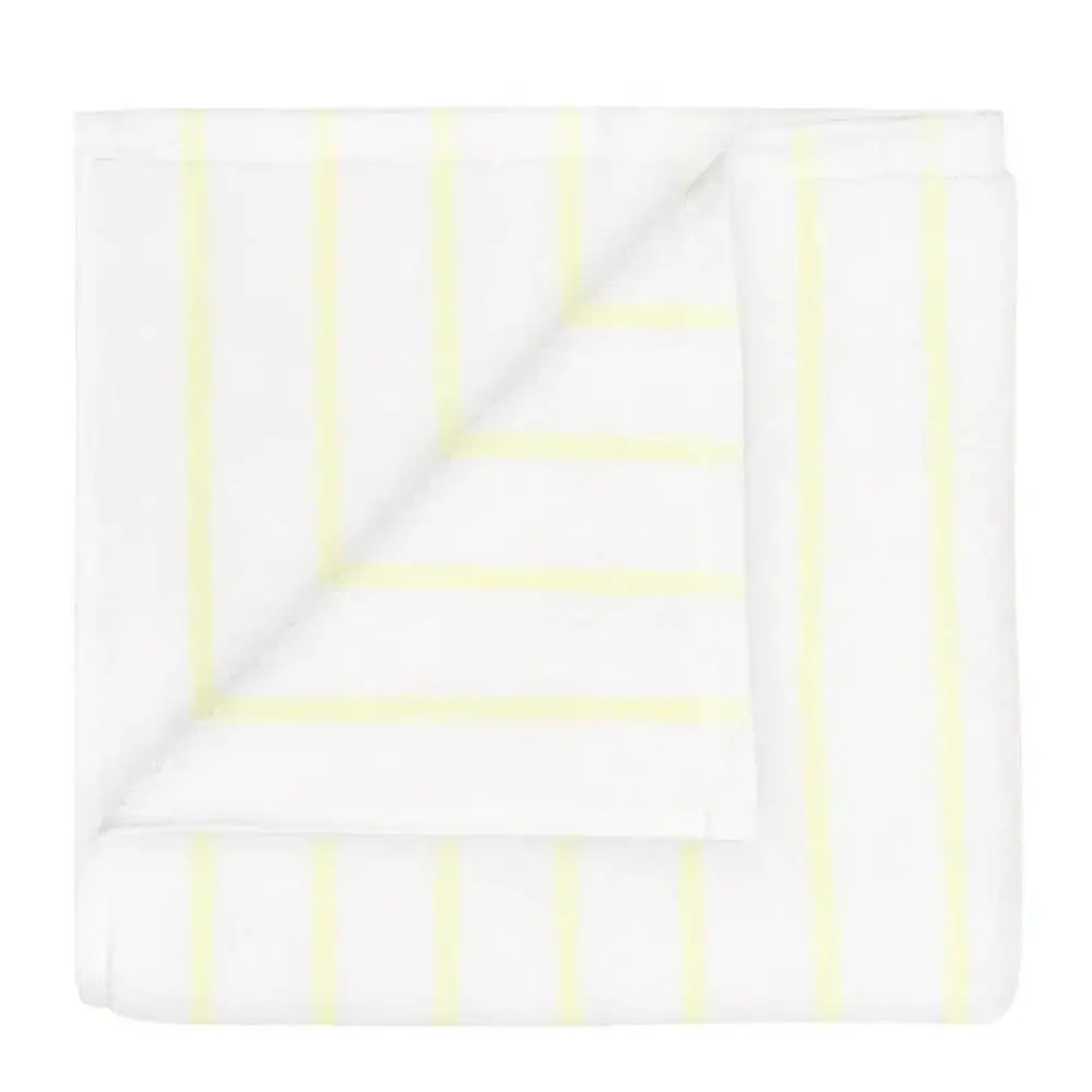 Arto håndhåndkle 100x50 cm hvit/gul tynne striper