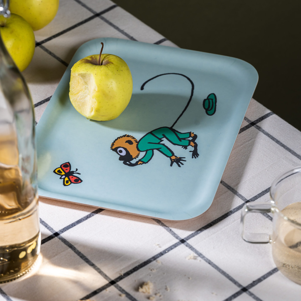 Muurla Pippi bricka 27x20 cm Herr Nilsson