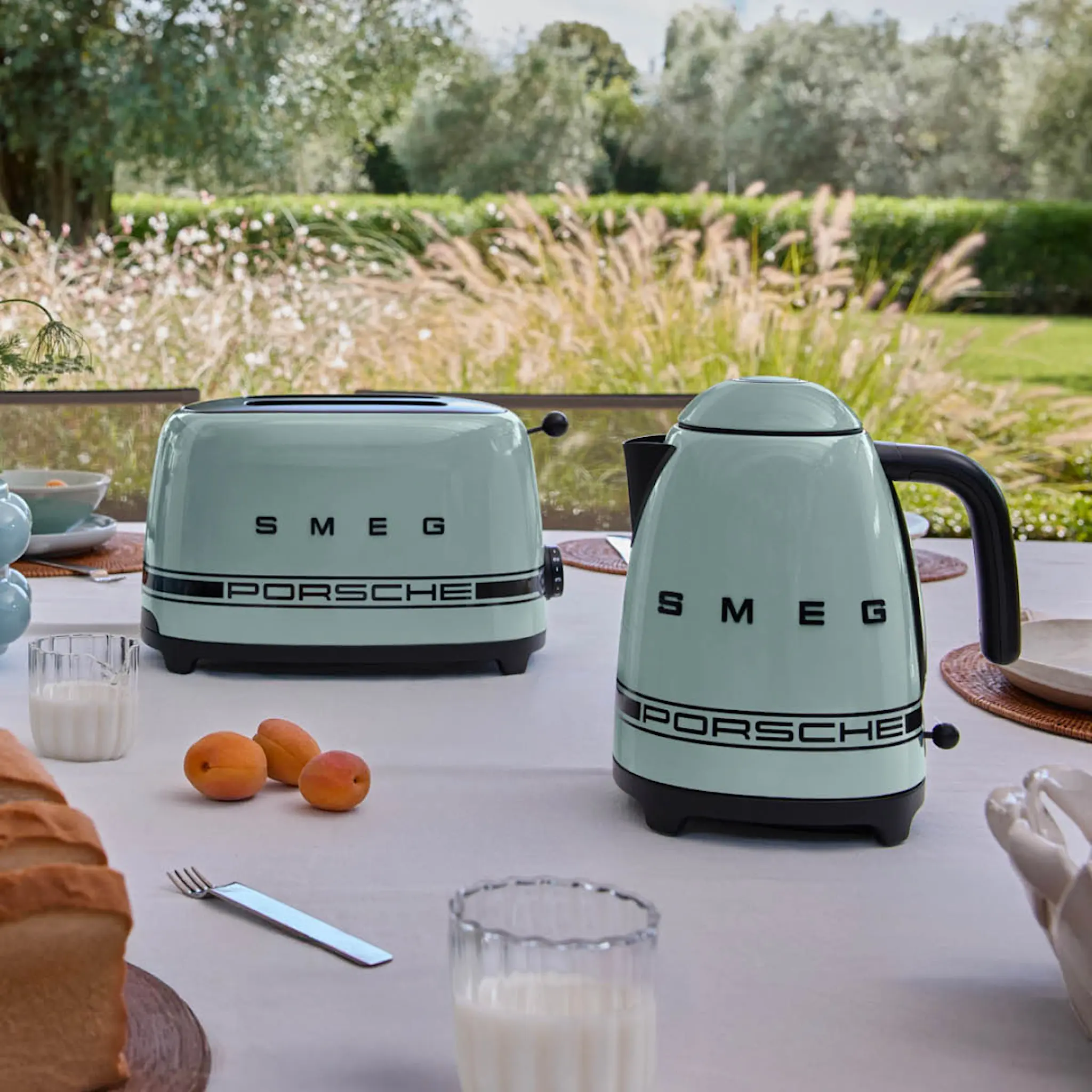 Smeg Smeg x Porsche brödrost TSF01P Shade Green