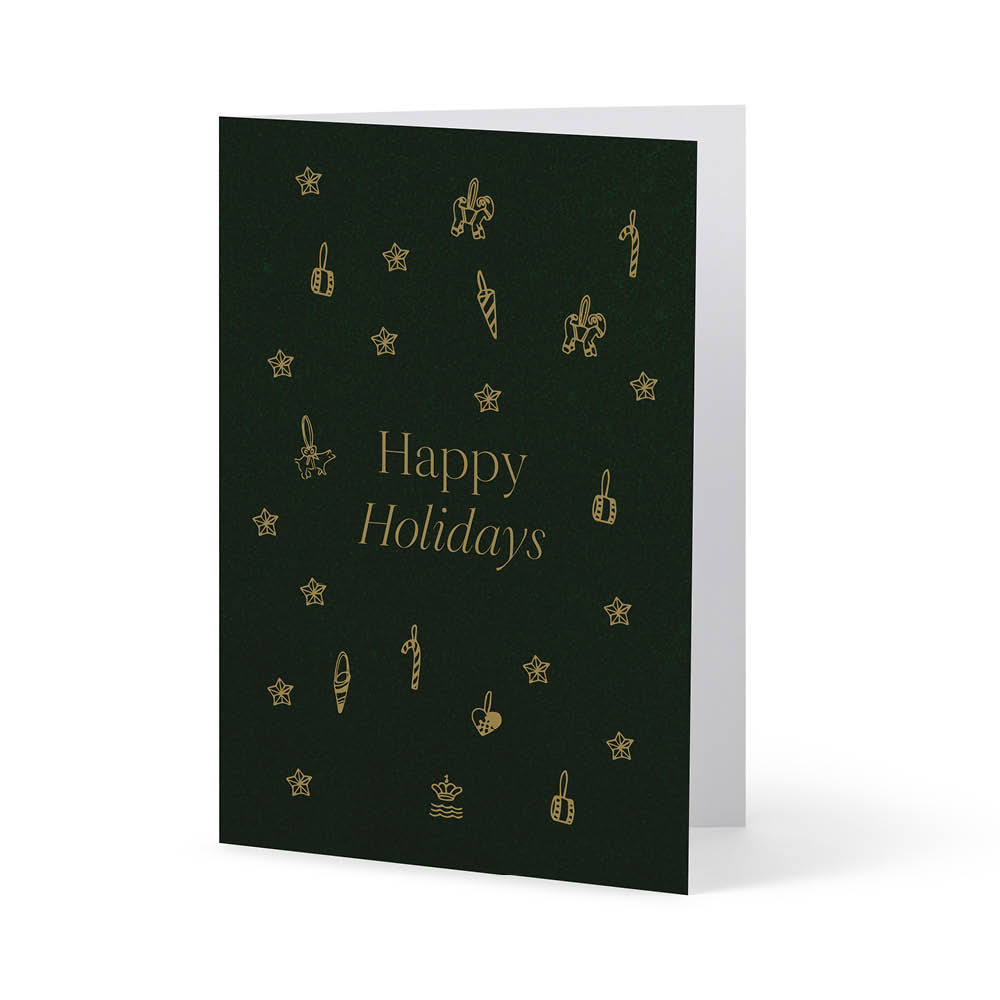 Royal Copenhagen RC julkort med kuvert A6