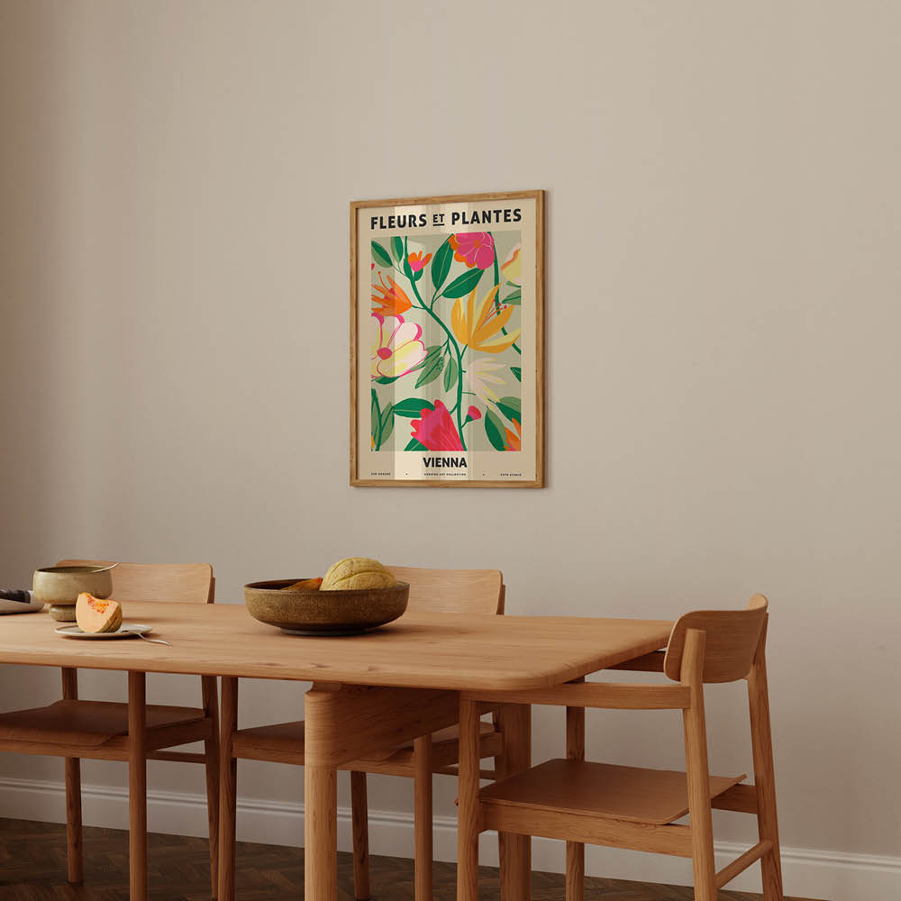 Poster & Frame PSTR Studio Juliste 30x40 cm Zoe fleurs et plantes vienna