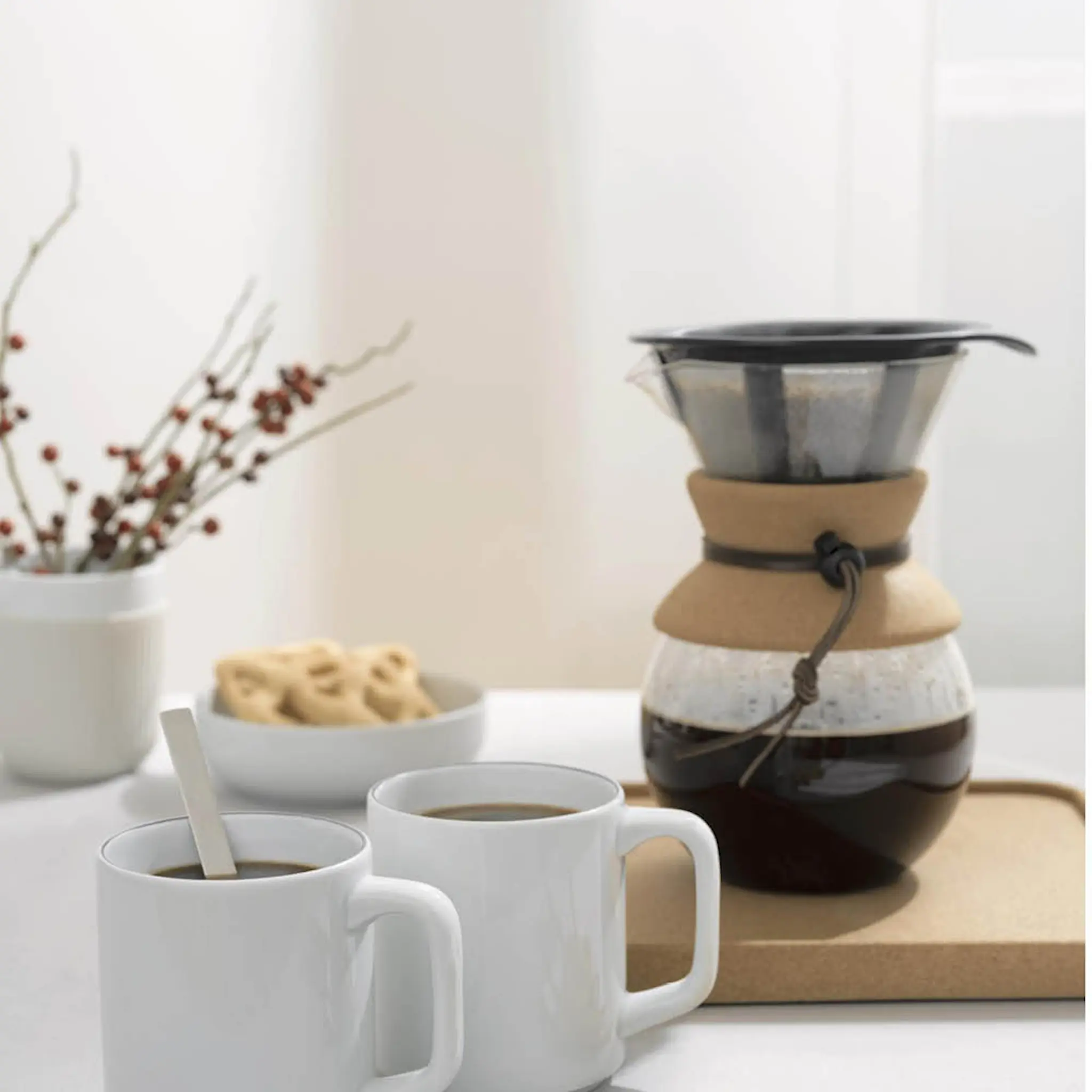Bodum Pour Over Keitin 1 L 8 kuppia