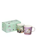 Muminmugg 30 cl 2-pack Förälskade och Omtanke