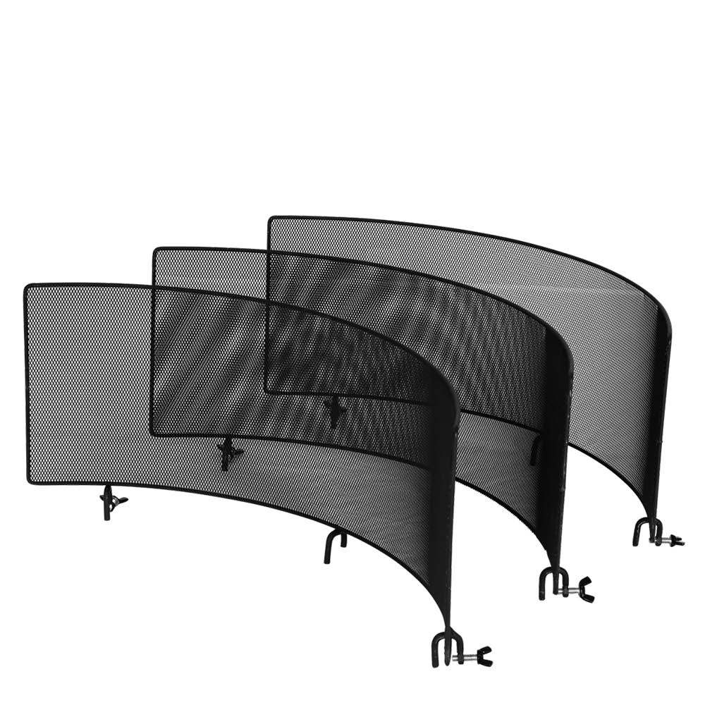 Espegard Kipinäsuoja 60 tulipataan 3 osaa Musta