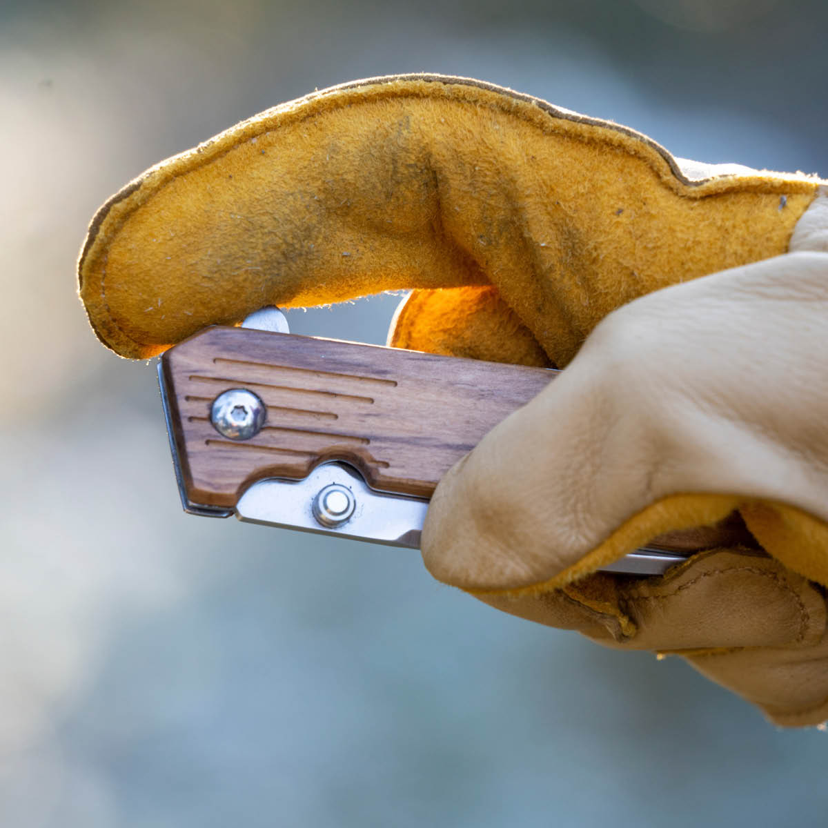 Brusletto Reisa foldekniv 19,5 cm oliventre