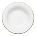 Silver Paisley Djup tallrik 23,5 cm Vit