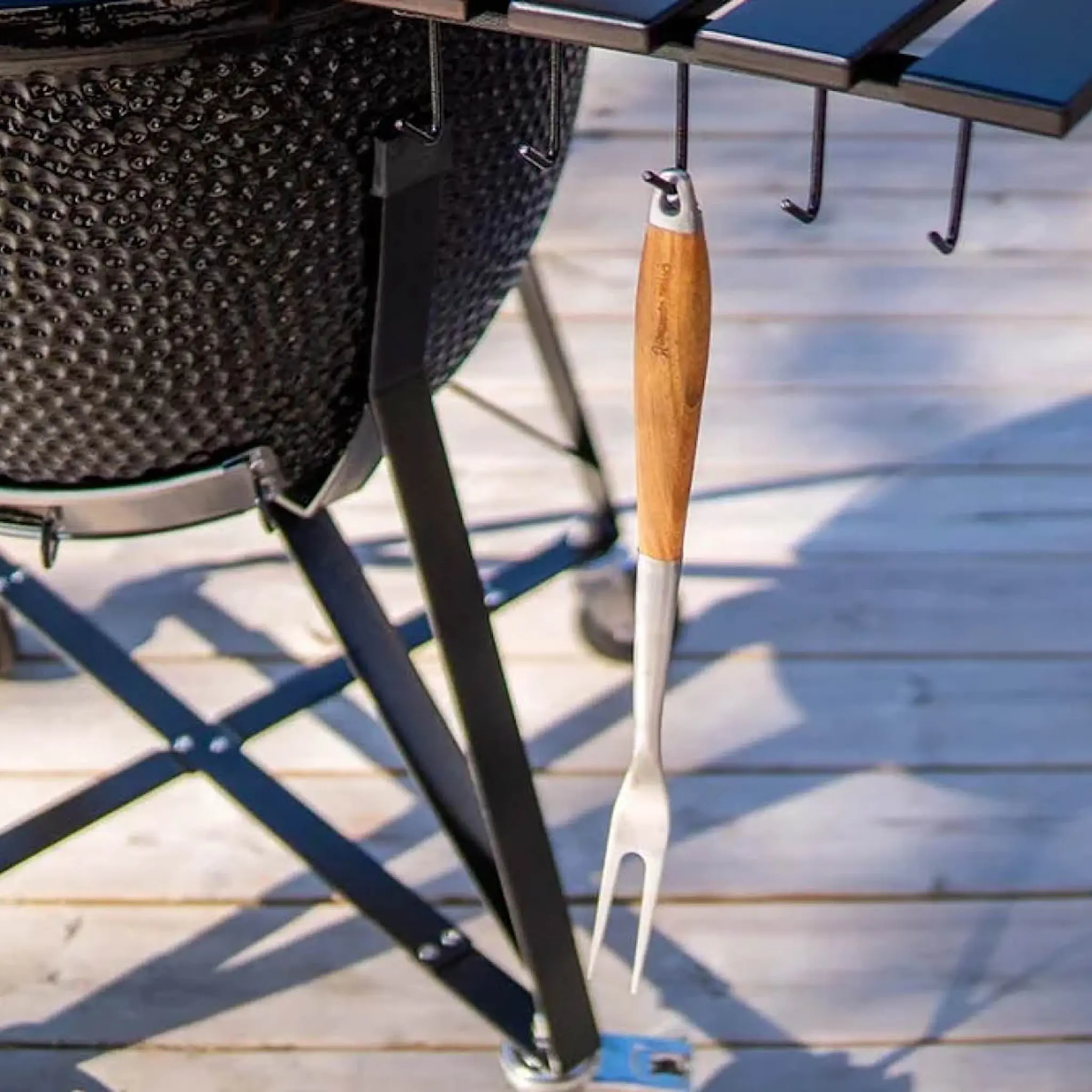 Kamado SUMO Grillgaffel 46 cm akasie